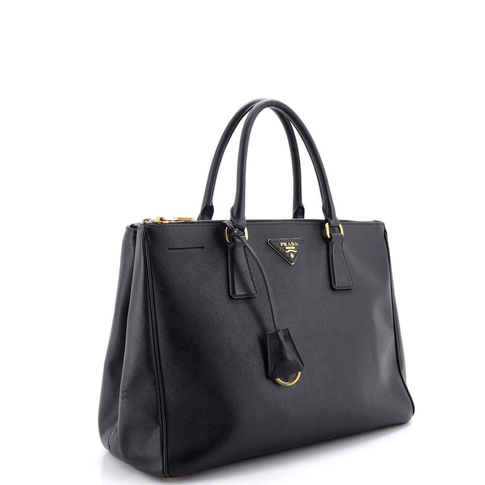 Prada Double Zip Lux Tote Saffiano #230036P11B - Picture 2 of 7
